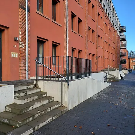 Trendige Stadtwohnung, Historisches Haus Mit Terrasse Und Garten Magdeburg Exterior photo